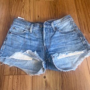 Levi denim shorts